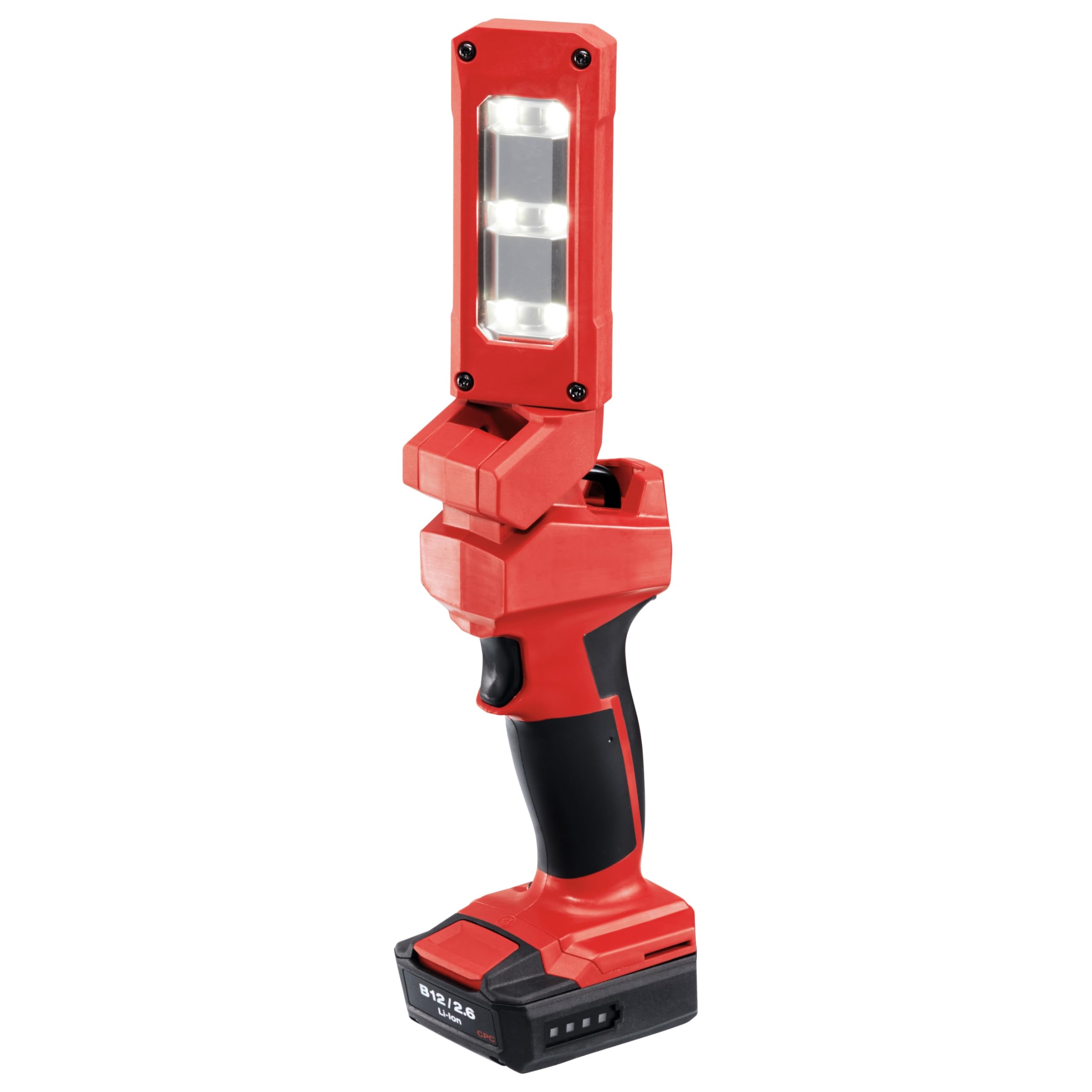 Hilti SL 2-A12 Lampada senza fili, testa girevole a 360 gradi, luce da lavoro per illuminare aree ristrette e di medie dimensioni, solo strumento (2163831)