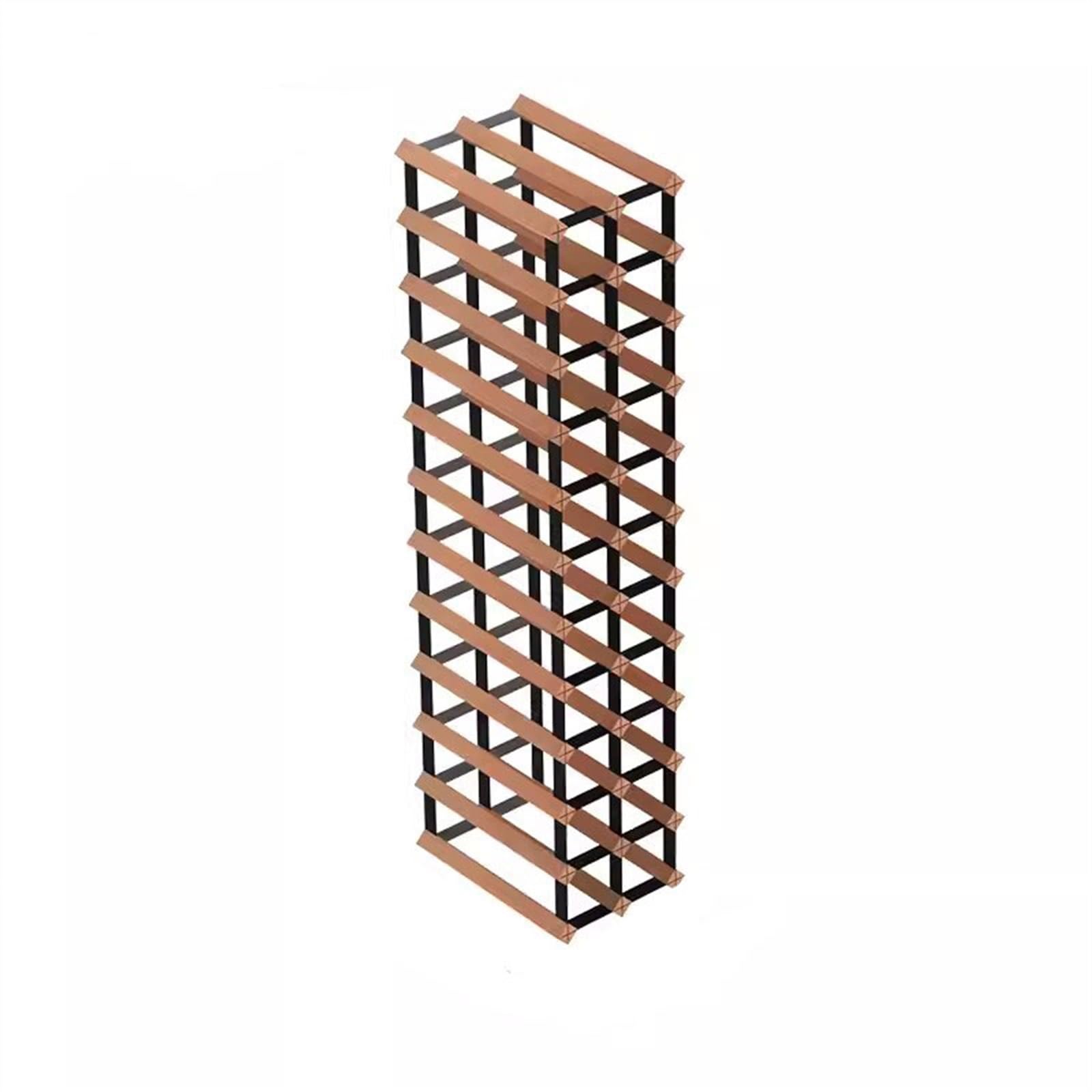Amazon｜無垢材ワインラック収納キャビネット - 2x11インチ 家庭用