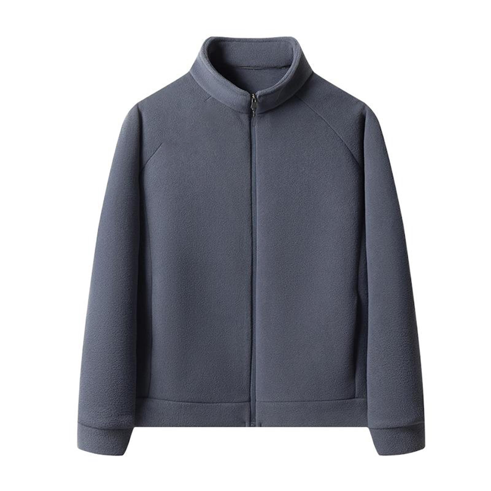 Abrigo polar para el frío diario chaqueta casual cómoda de felpa 7
