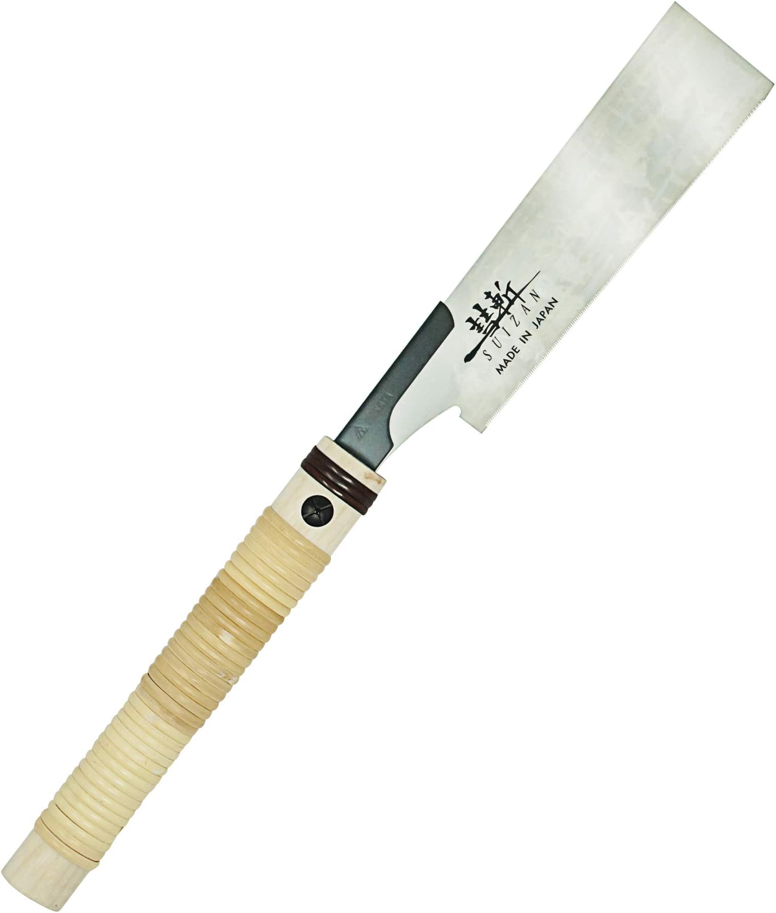 SUIZAN Japanese Hand Saw Pull Saw 7 Inch Flush Cut Saw Trim Saw for Woodworking