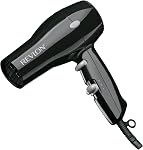 Revlon RVDR5034F Séchoir à cheveux compact, léger, plusieurs réglages de chaleur/vitesse, facile à voyager, noir