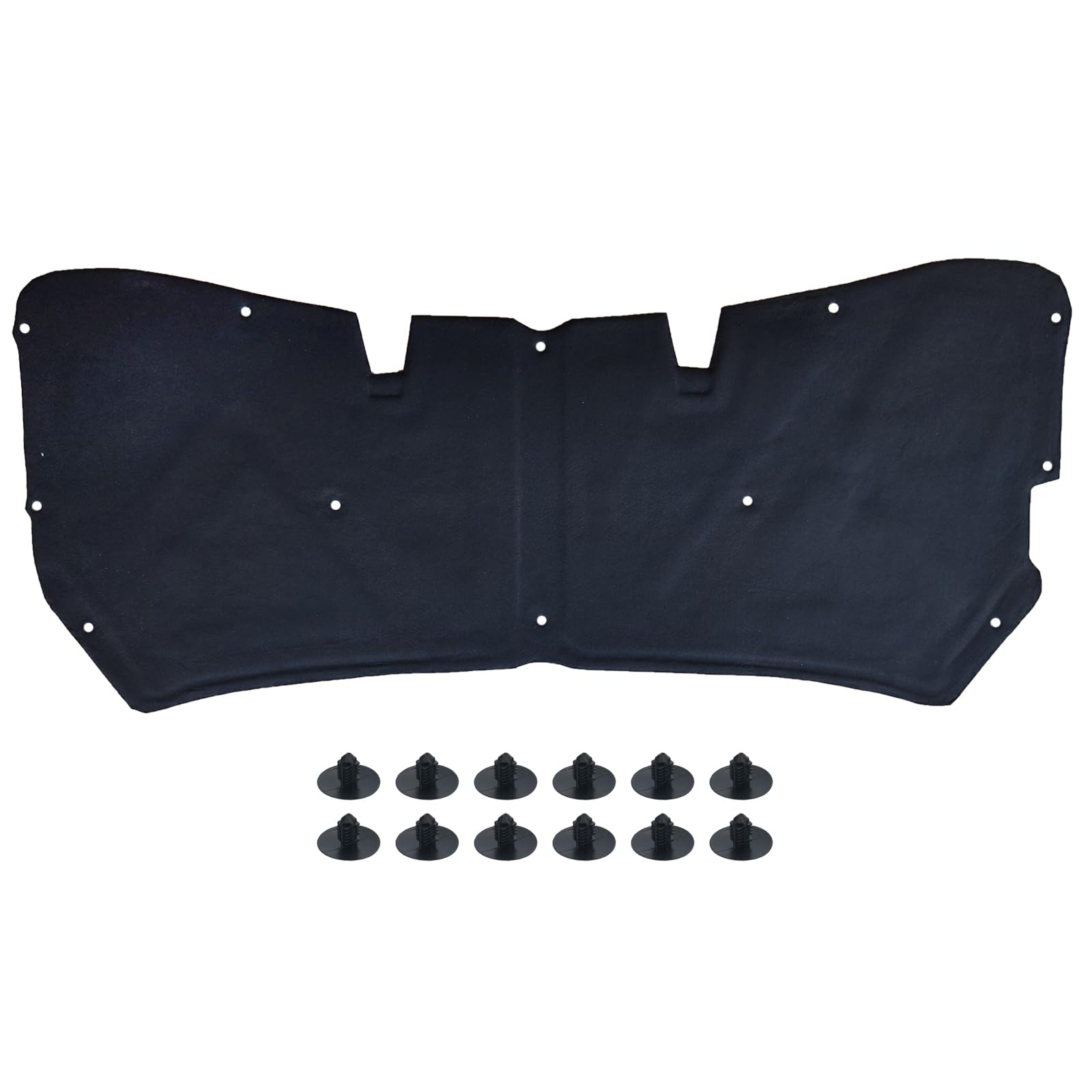 GEPCO Motorhaubendämmung Dämmmatte für NISSAN QASHQAI I J10 2007-2010 mit Clips