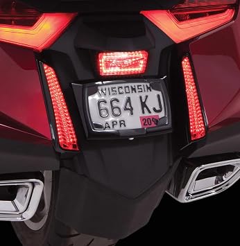 CIRO Goldstrike LED Filler Panel Lights for Gold Wing BLACK 18-newer models