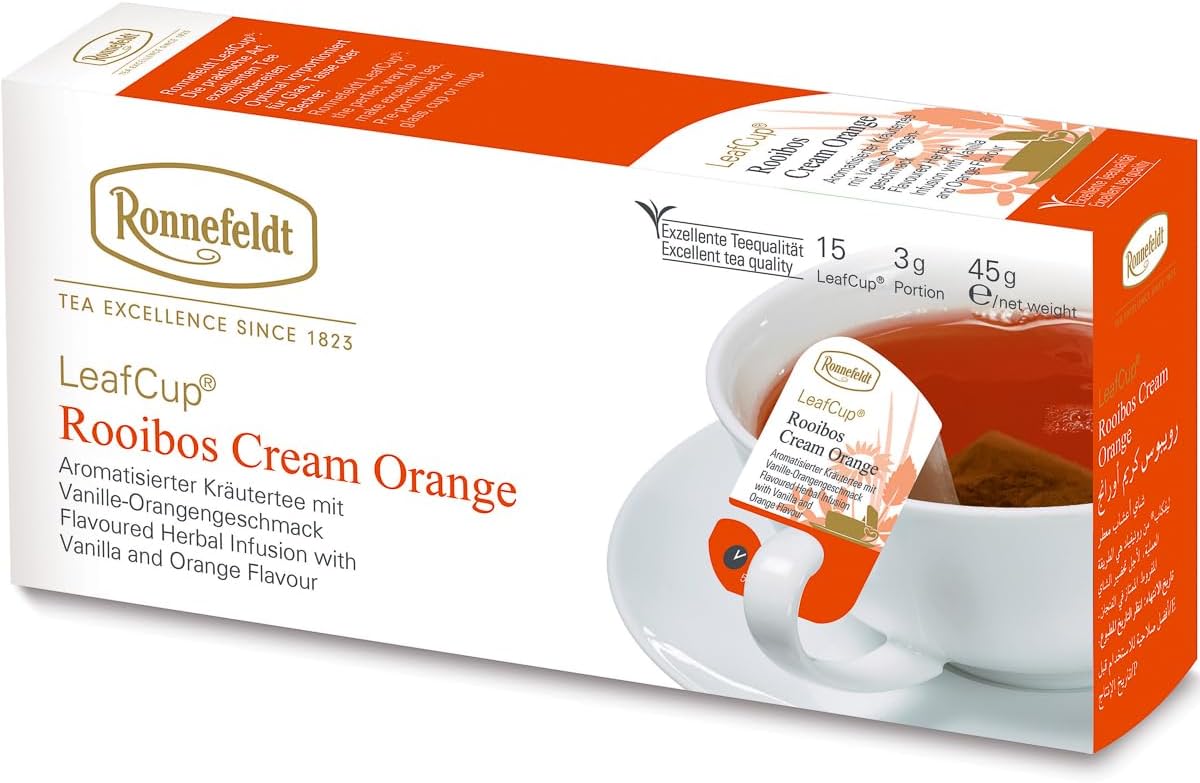 Leafcup Cream Orange