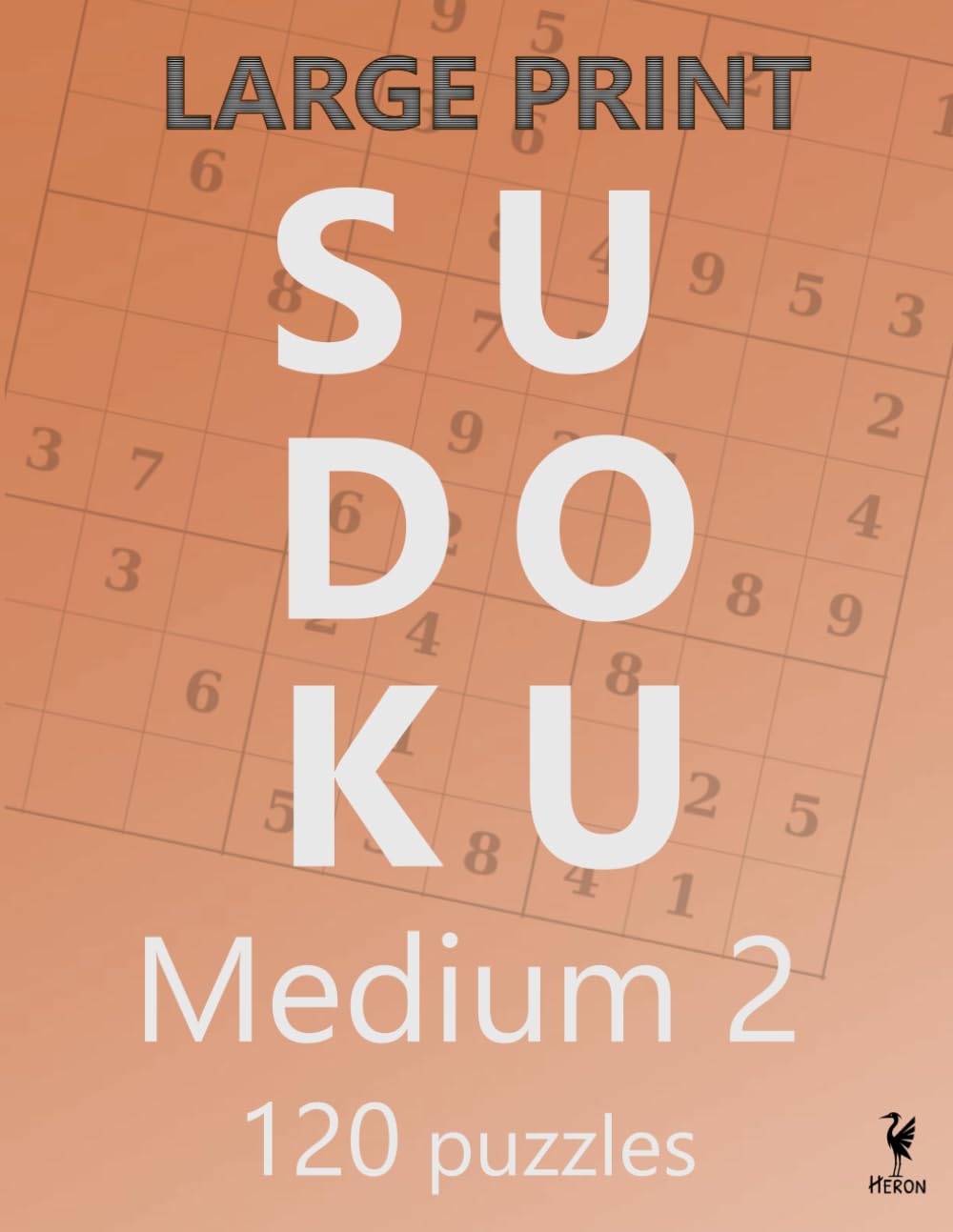 Large Print Medium Sudoku 2: 120 Intermediate Sudoku Puzzles for Seniors