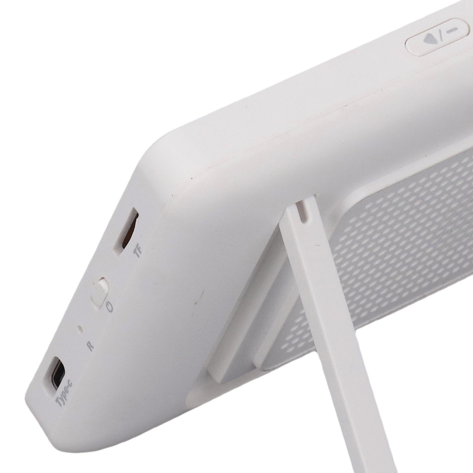 Sxhlseller de Videoportero Inalámbrico, Cámara de Timbre Visual con Lente Gran Angular de 8MP y 170 ° con Pantalla de 4,3 Pulgadas Modo Nocturno Voz Bidireccional, para Seguridad en el