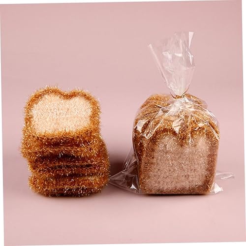 Miniatura 9 de Healvian 6pcs Toallas de cocina Toallitas corporales Toalla de pan Toallitas de algodón Esponja de limpieza de cocina Toalla de lavado de platos