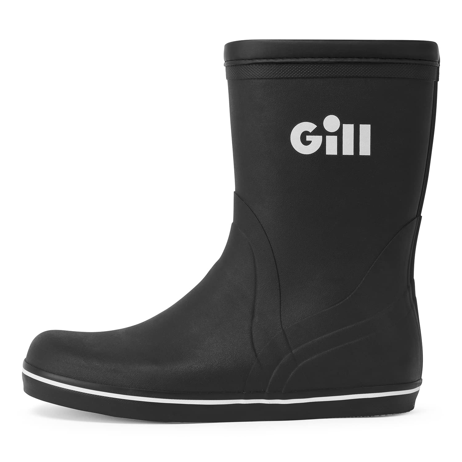 GillShort Cruising Boot - Non-Slip 100% Rubber - Sailing Boating Yachting