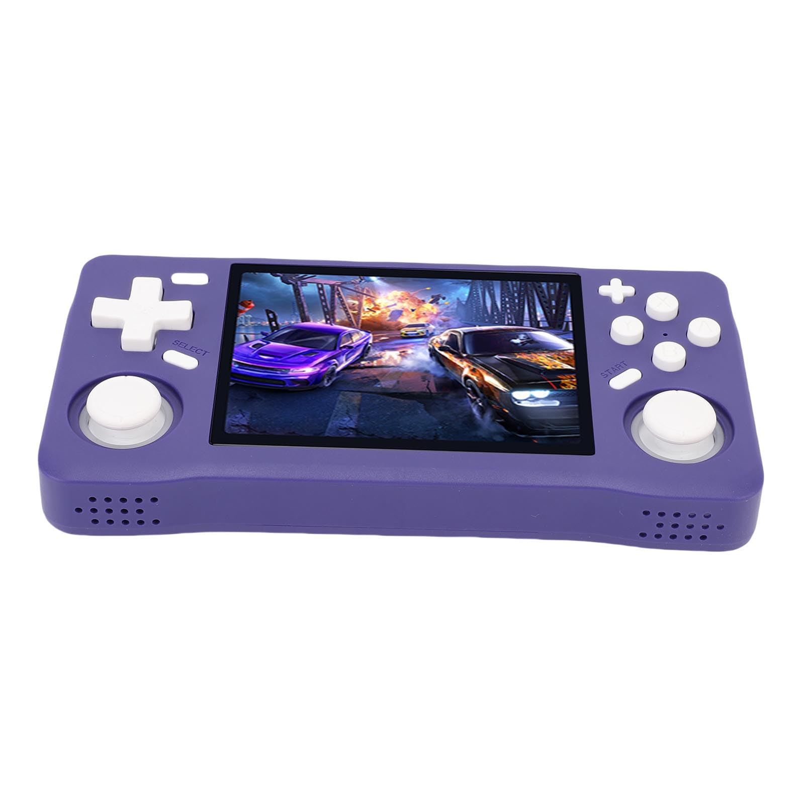 Bewinner Retro-Handheld-Spielekonsole, 3,5-Zoll-HD-Bildschirm, RK3326 64-Bit-Konsole mit 4000-mAh-, tragbarer Gaming-Player für N64 GBA SFC, unterstützt mehrere Emulatoren (128GB)
