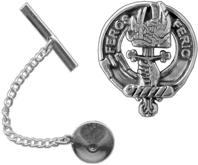 Chisholm Scottish Clan Crest Tie Tack/Lapel Pin