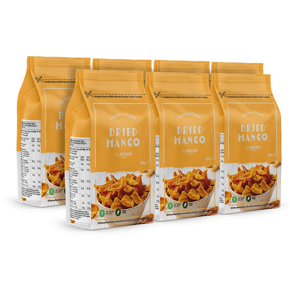 by Amazon Dried Mango, 100 g, Pack of 7