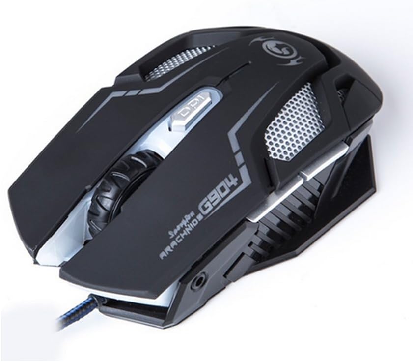 Tepe view of Marvo G904 Gaming Mouse showing 6 buttons