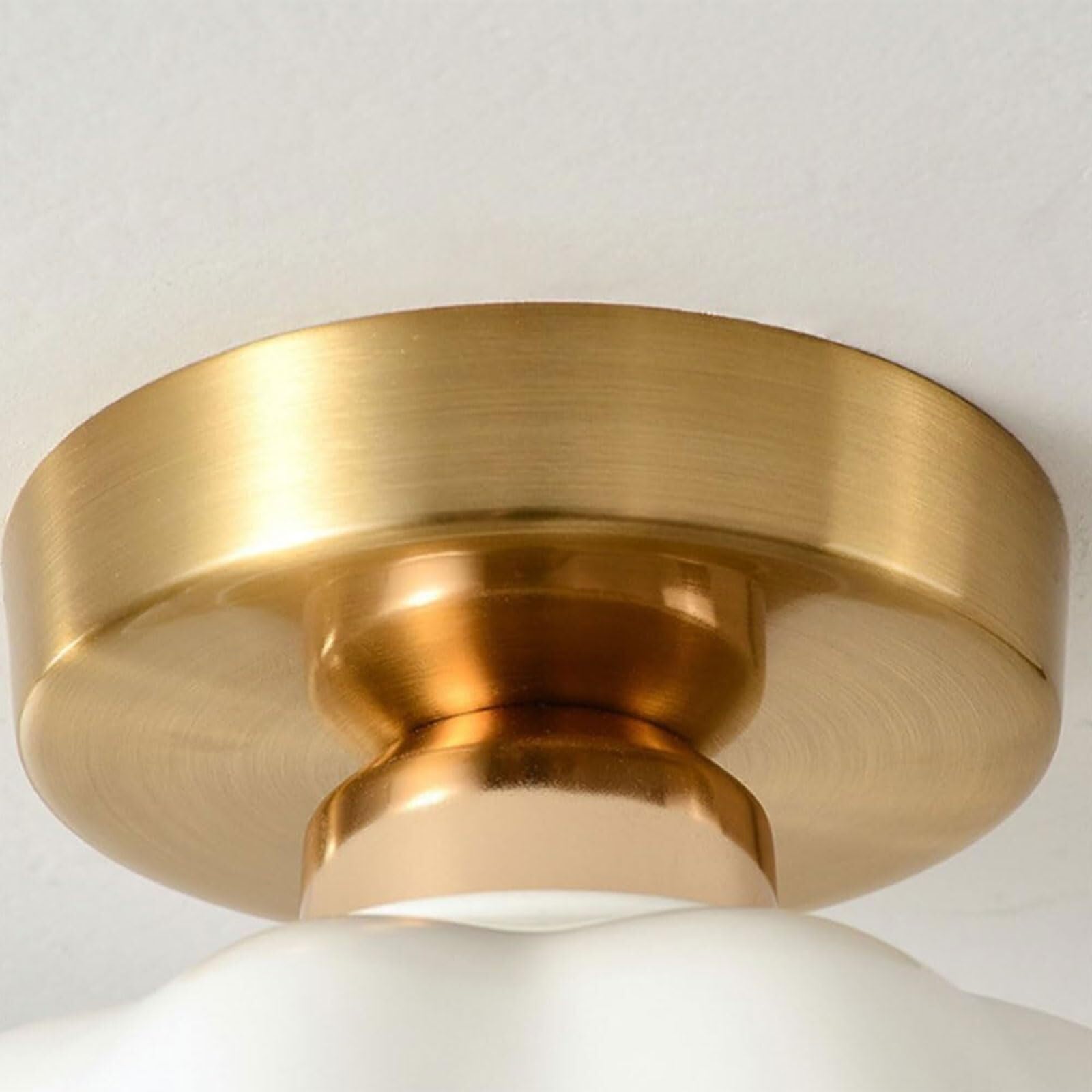 Genérico Kremowy Kolor Kremowy Kryty Sufitowa Lampa Sufitowa Ceramiczna Lampa Sufitowa Do Salonu I Sypialni (1 Opakowanie/2 Opakowanie)