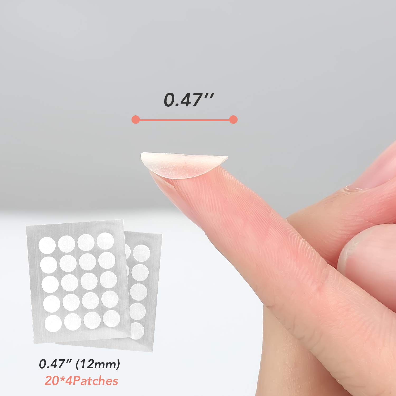 AUSLKA Blemishes Patch (9 Patches), Hydrocolloid Blemishes Patch Dots for Face, Zit Patches, Blemishes Stickers
