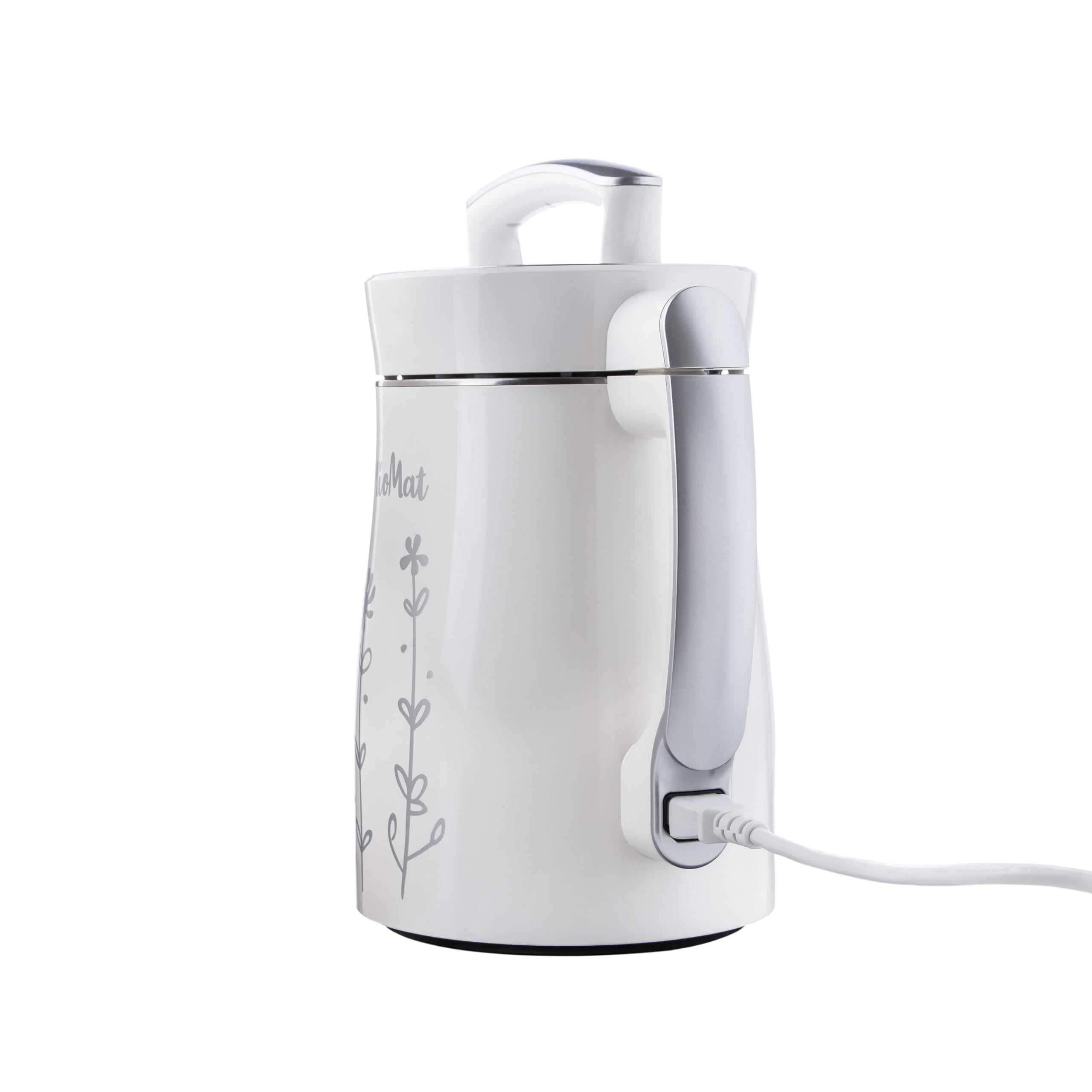8-in-1 Pflanzlicher Milchbereiter 1,2L Mandelmilch Sojamilch Hafermilch Kokosmilch Suppen Brei Smoothies Püree Vollautomatisch