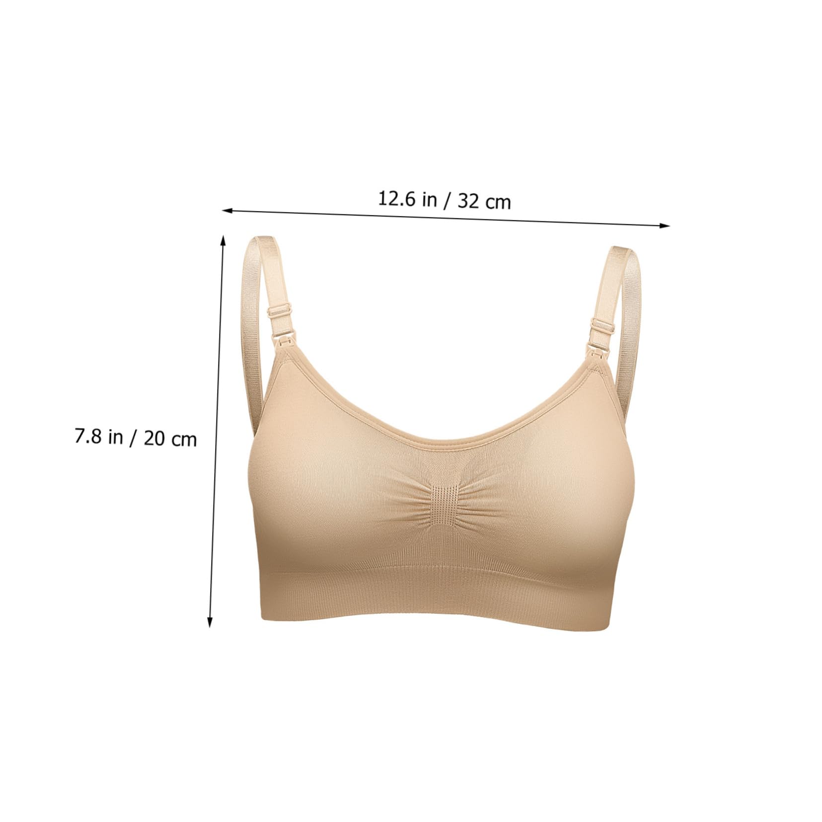 LIFKOME Maternity Nursing Bras Set mit Extendern Still für Schwangere Frauen Atmungsaktiv und Komfortabel für Alltag und Stillen