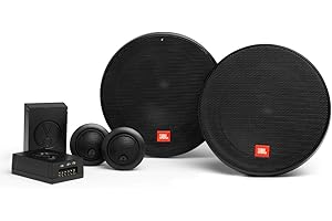 JBL Stage2 604C Enhance Your Car Audio with Pristine Sound: 540 Watt 2-Way Component Speakers