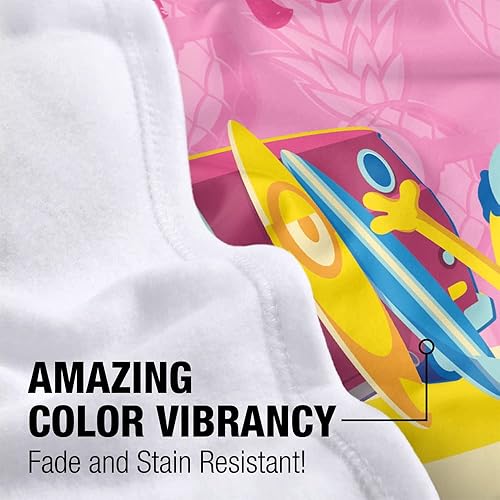 Miniatura 2 de LOGOVISION Minions Beach Bum Bob - Manta polar de 36 x 58 pulgadas