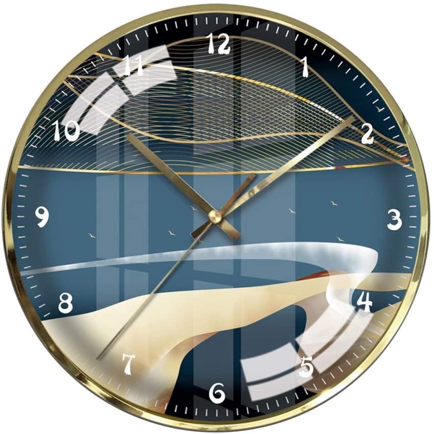 Horloge murale silencieuse sans tic-tac pour retrouver le calme à la maison