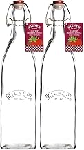 Kilner Clip Top Preserver Bottle 1Litre (Twin Pack)