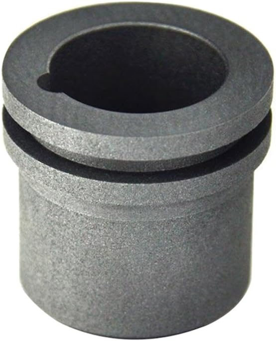 4 oz Crucible for R9 R9D-10 Melting Casting Furnace Refining Gold Silver Copper Scrap Jewelry