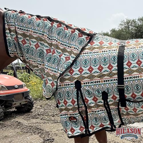 Image of 84 in HILASON Horse Fly Sheet Uv Protect Mesh Bug Mosquito Summer Spring