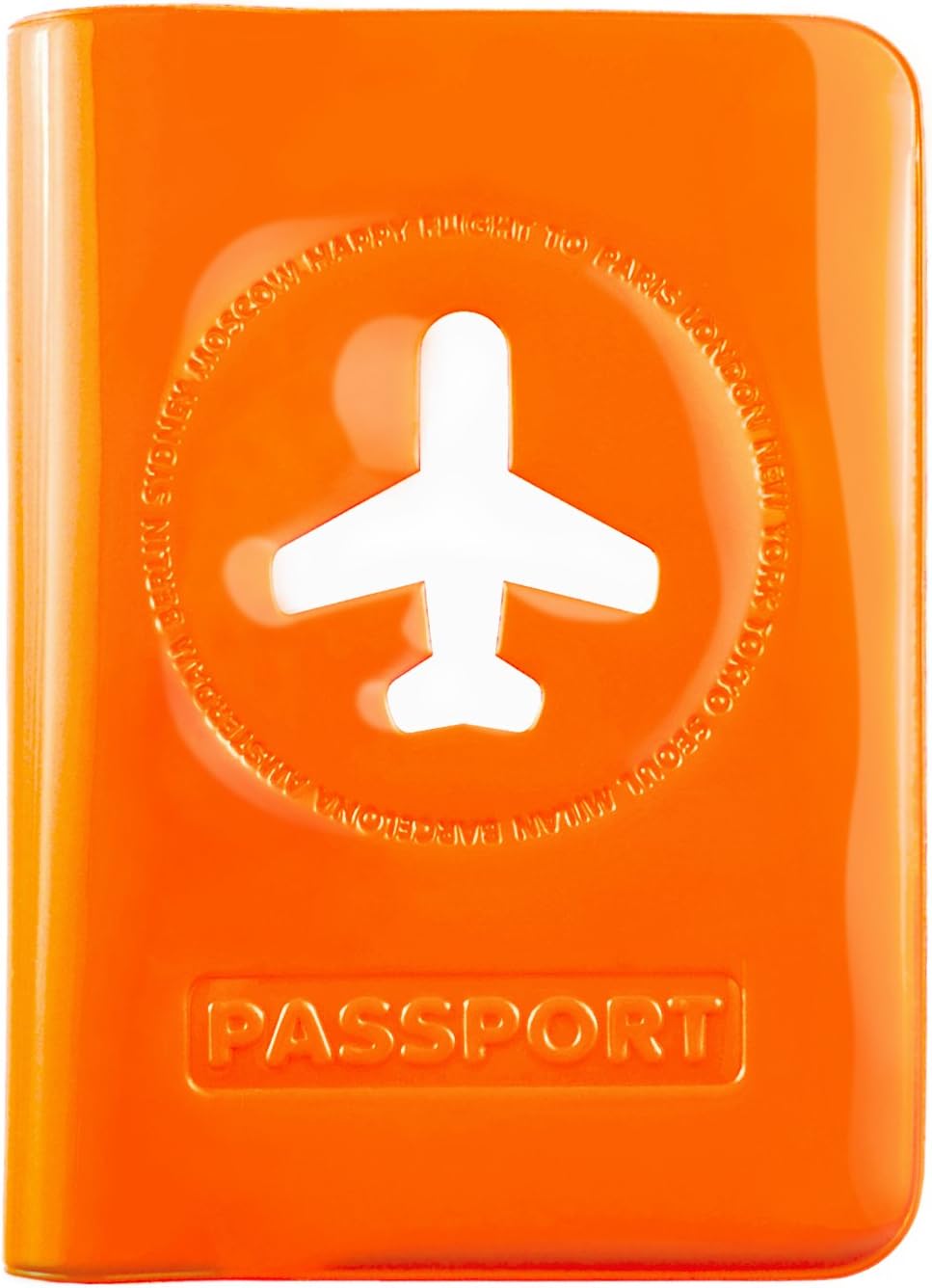 ALIFE DESIGN PASSPORT COVER (ORANGE)