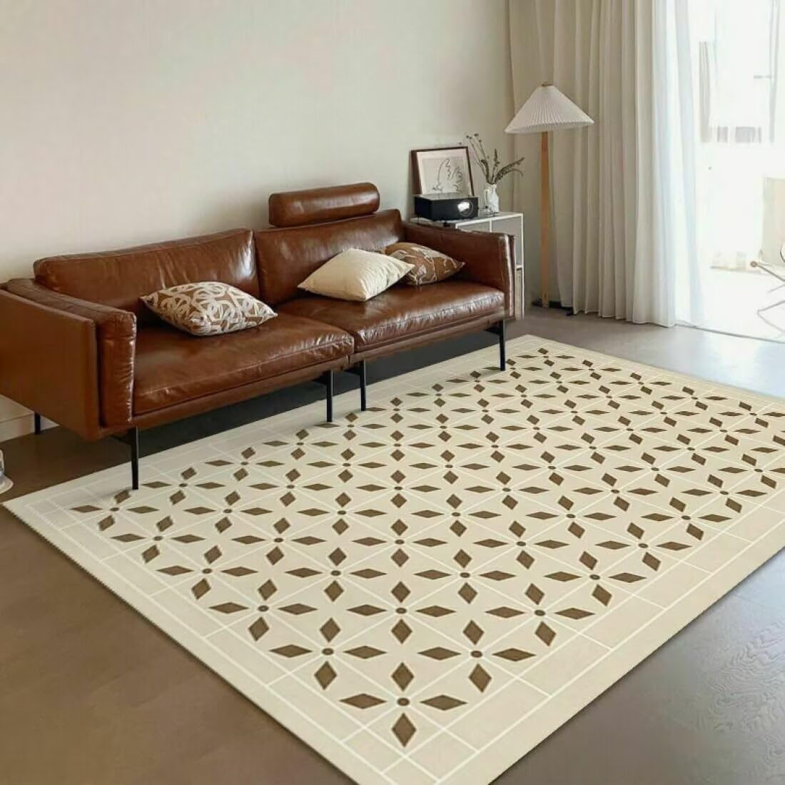 Tapis chambre garçon et décoration maison moderne pour petit salon