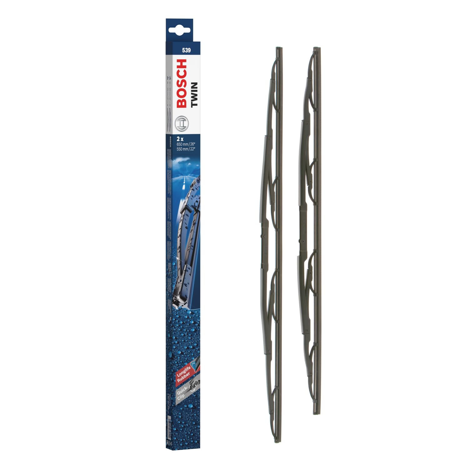 WIPER BLADE 3 397 001 539 FOR ALPINA BMW M60 B30 3.2L M52 B28 3.3L 6cyl B10 4.8L