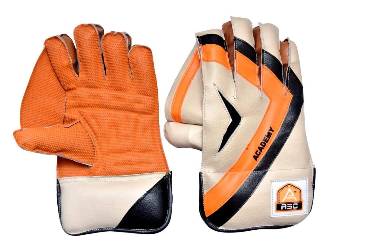 ASC Cricket Wicket Keeping Gloves - Academy,Cricket Keeping Gloves,Standard Size-image-48