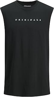 تيشرت كوبنهاجن بدون أكمام للرجال من جاك اند جونز