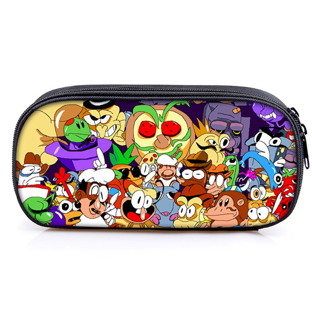 UZSXHJ Estuche Escolar,Simpático Estuche para Lápices De Juegos De Anime, Estuche para Lápices De Dibujos Animados para Niños, Estuche para Lápices De Adultos para Jóvenes Estudiantes