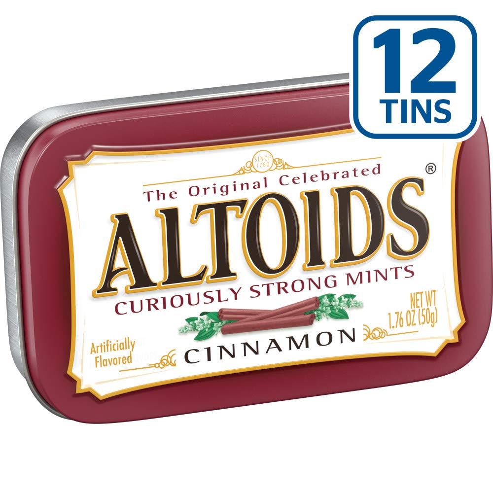 Buy ALTOIDS Cinnamon Mints, 1.76 oz. (Pack of 12) Online at Lowest