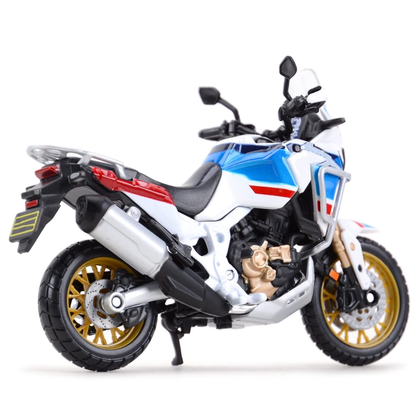 SEYXF Motorbike Toy Toys Collection 1/18 for H-onda Africa Twin Adventure Static Die Cast Motorcycle Model Birthday Gift