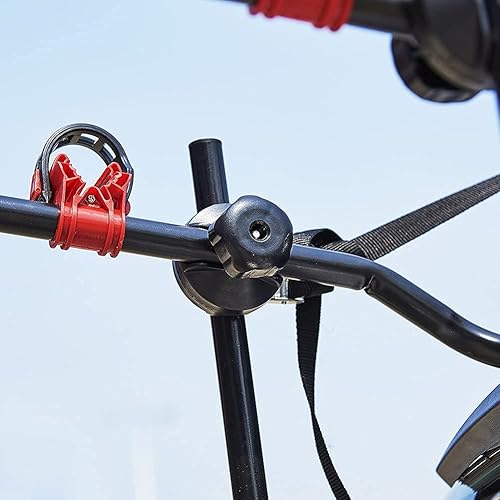 Miniatura 6 de Blueshyhall Portabicicletas para SUV, soporte para maletero 2 portabicicletas para coche Hatchback Seden