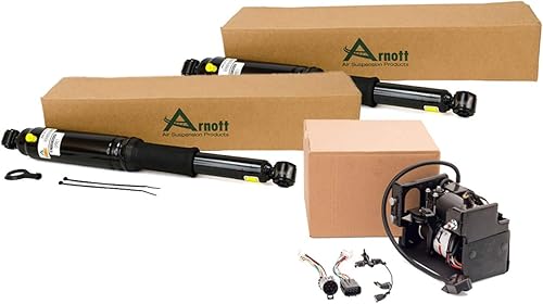 Arnott - Kit de amortiguadores de suspensión neumática trasera para Escalade Avalanche Yukon solo para vehículos con suspensión Autorde