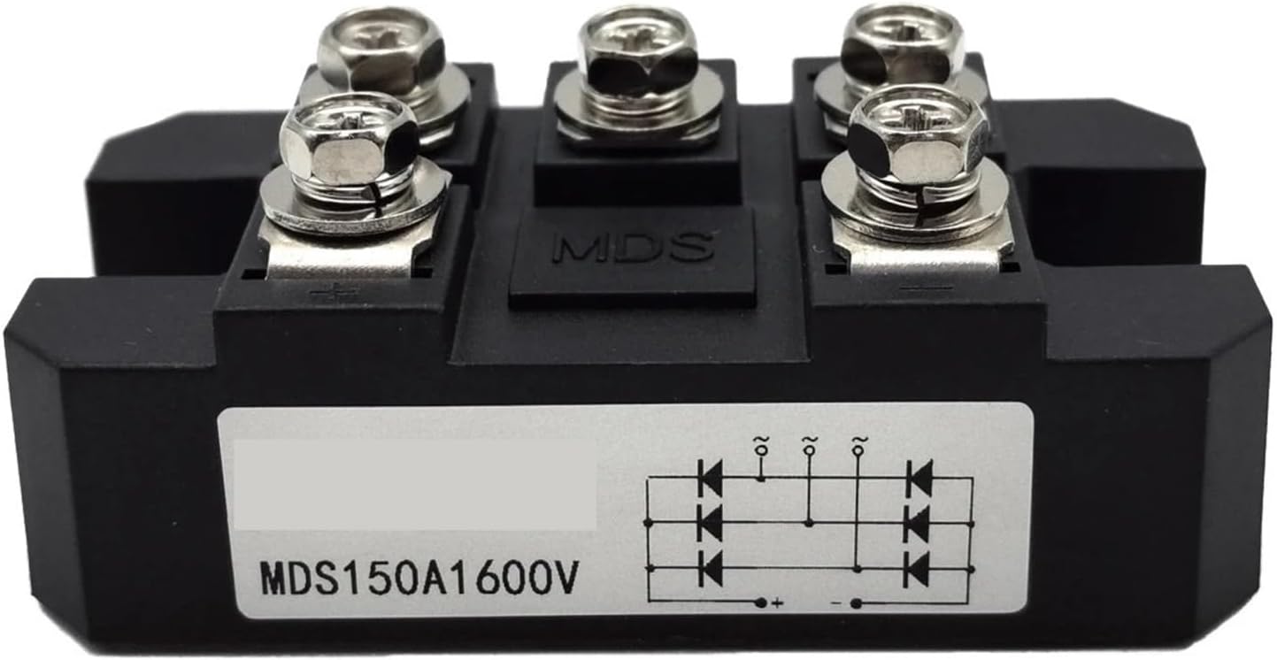 1pc MDS 150A 1600V Three Phase Diode Rectifier Bridge Module Board MDS150A 1600V Bridge Three Phase Rectifier Module