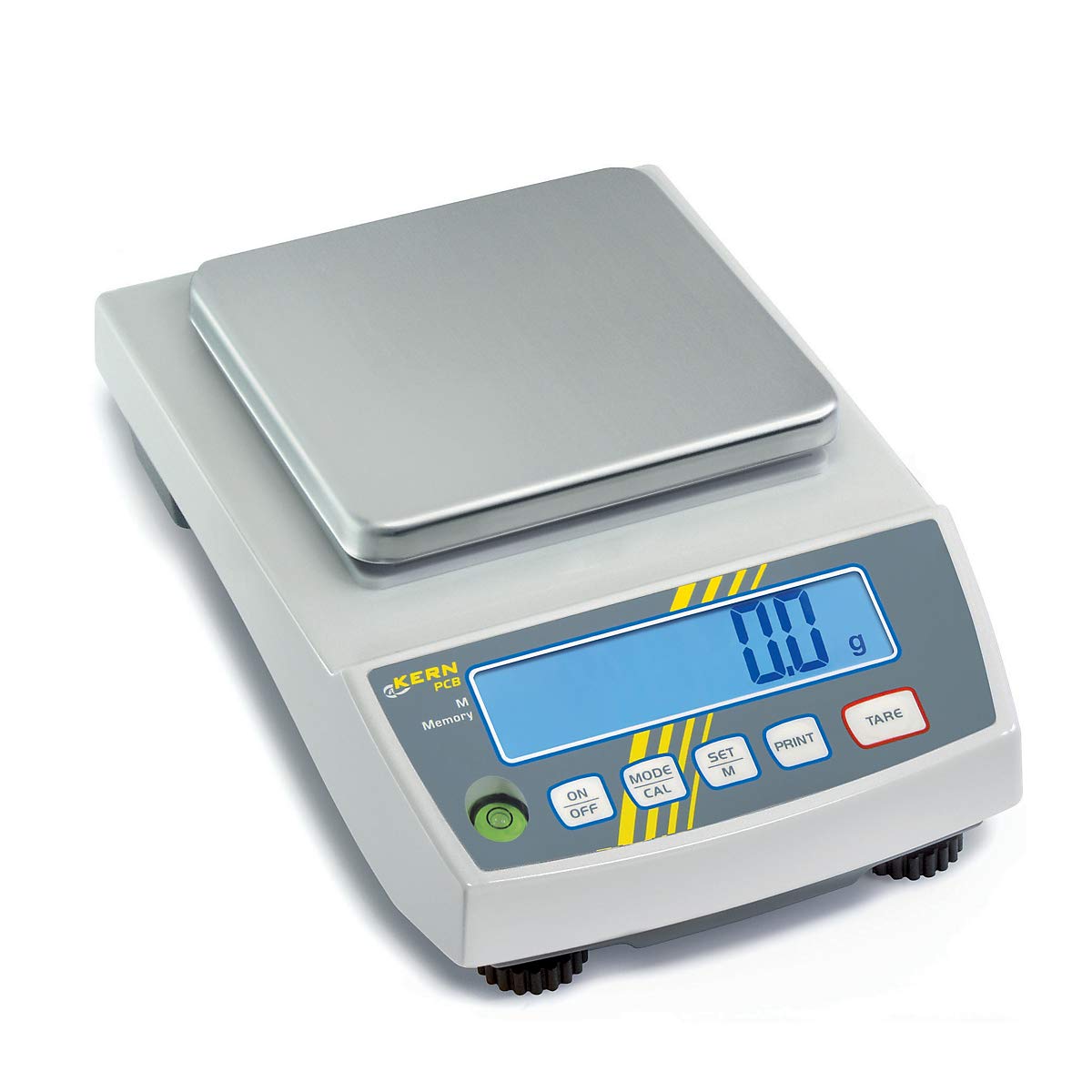 Bilancia di precisione KERN PCB 2000-1 Intervallo di pesatura 2 kg Leggibilità 0.1 g alimentato dalla rete tramite batt