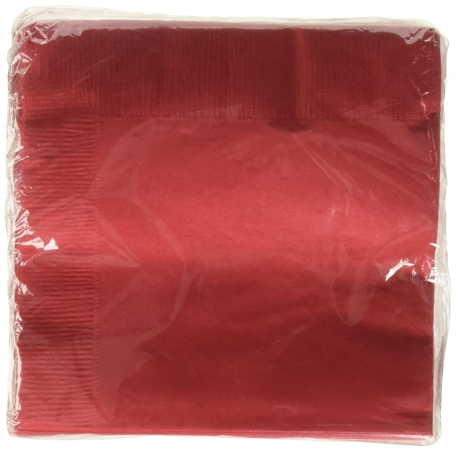 Creative Converting 571031b Serviettes pour Boissons, Papier, Rouge Classique, 500 Count