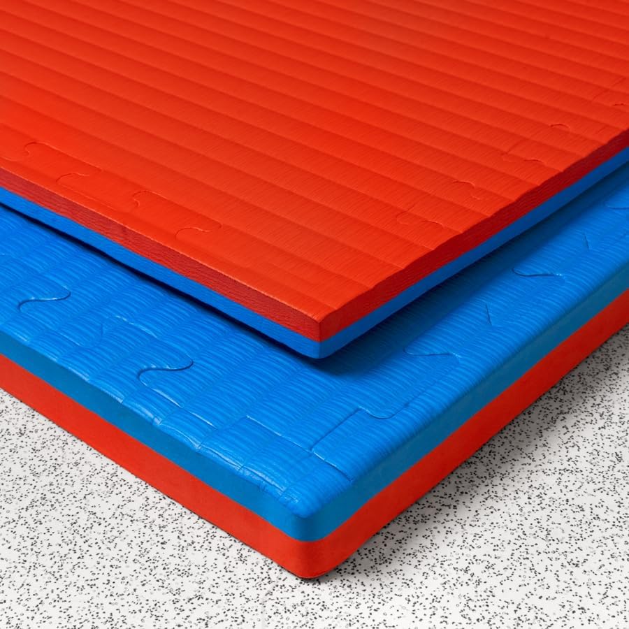 FORZA Tatami Foam Mats – Reversible Interlocking MMA & Home Gym Flooring 20 mm & 40 mm – Waterproof EVA/PE High‑Density Tiles