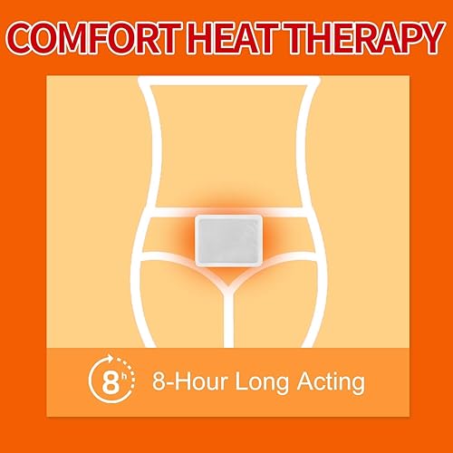 Miniatura 3 de Parches térmicos para aliviar los calambres menstruales, parches térmicos adhesivos para calambres menstruales, paquetes calientes instantáneos