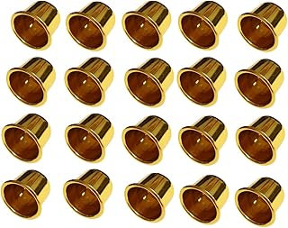 20 Pcs Aluminum Candle Cups Holders Menorah Inserts Wax Drip Protectors Candle Making Supplies Candlestick Holders Liners Catchers for Hanukkah Lighting