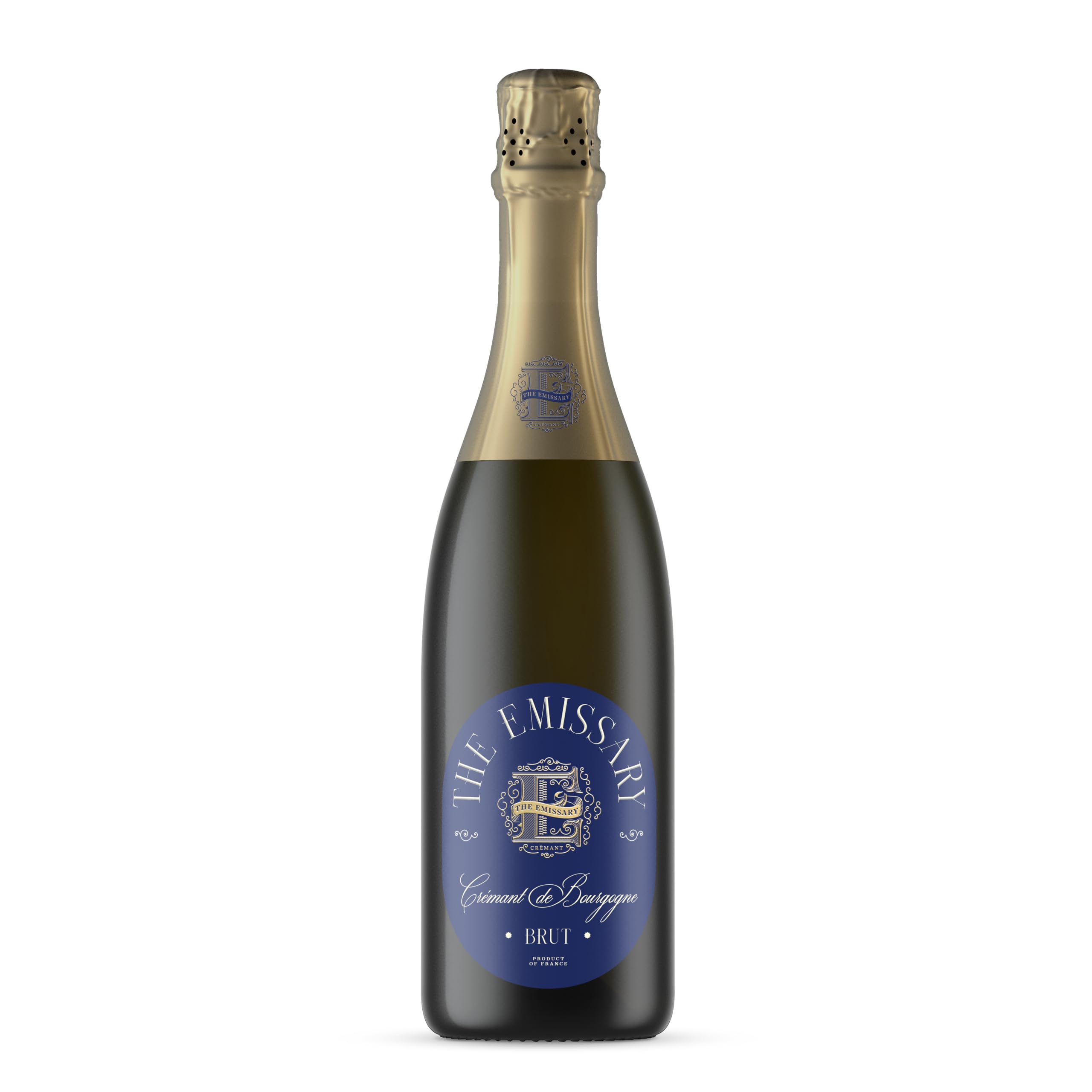 The Emissary Crémant de Bourgogne Brut | 75cl | Traditional Method | Burgundy, France | 60% Aligoté, 30% Pinot Noir, 10% Chardonnay | Fine Mousse | Aperitif Sparkling Wine
