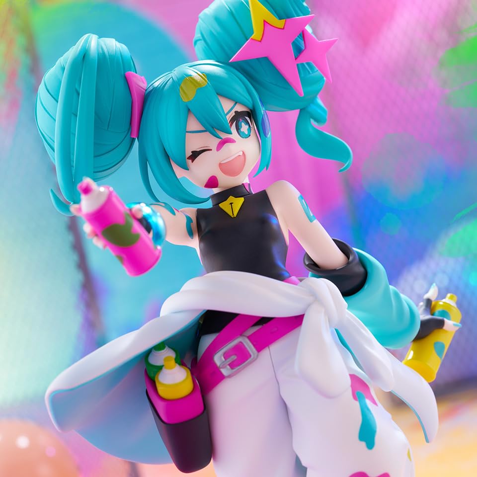 初音ミク ペイントガール フィギュア　6点 Amazon.co.jp: 初音*ミク Trio-Try-iT Figure ペイントガール