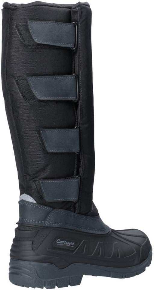 Cotswold Mens Kemble Short Wellington Boot Black Size UK 7 EU 41