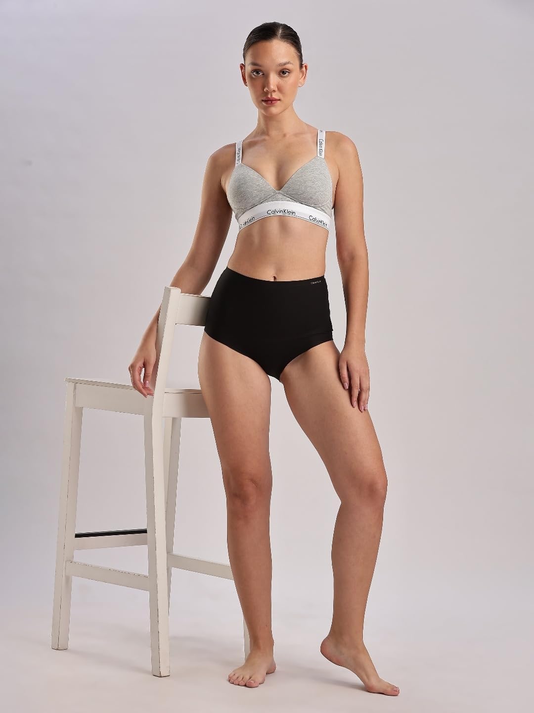 Calvin Klein womens Shapewear Second Skin Smoothing High-waist Brief Panty - Image 5