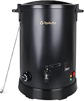 Vista 1 de TOAUTO 30 libras de cera comercial para hacer velas, olla de fusión de cera eléctrica grande para hacer velas negocios con control de temperatura