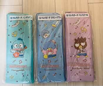 はぴだんぶい パスケース 2点セット　ハンギョドン　バツ丸　ポチャッコ　サンリオ はぴだんぶい パスケース 2点セット ハンギョドン バツ丸