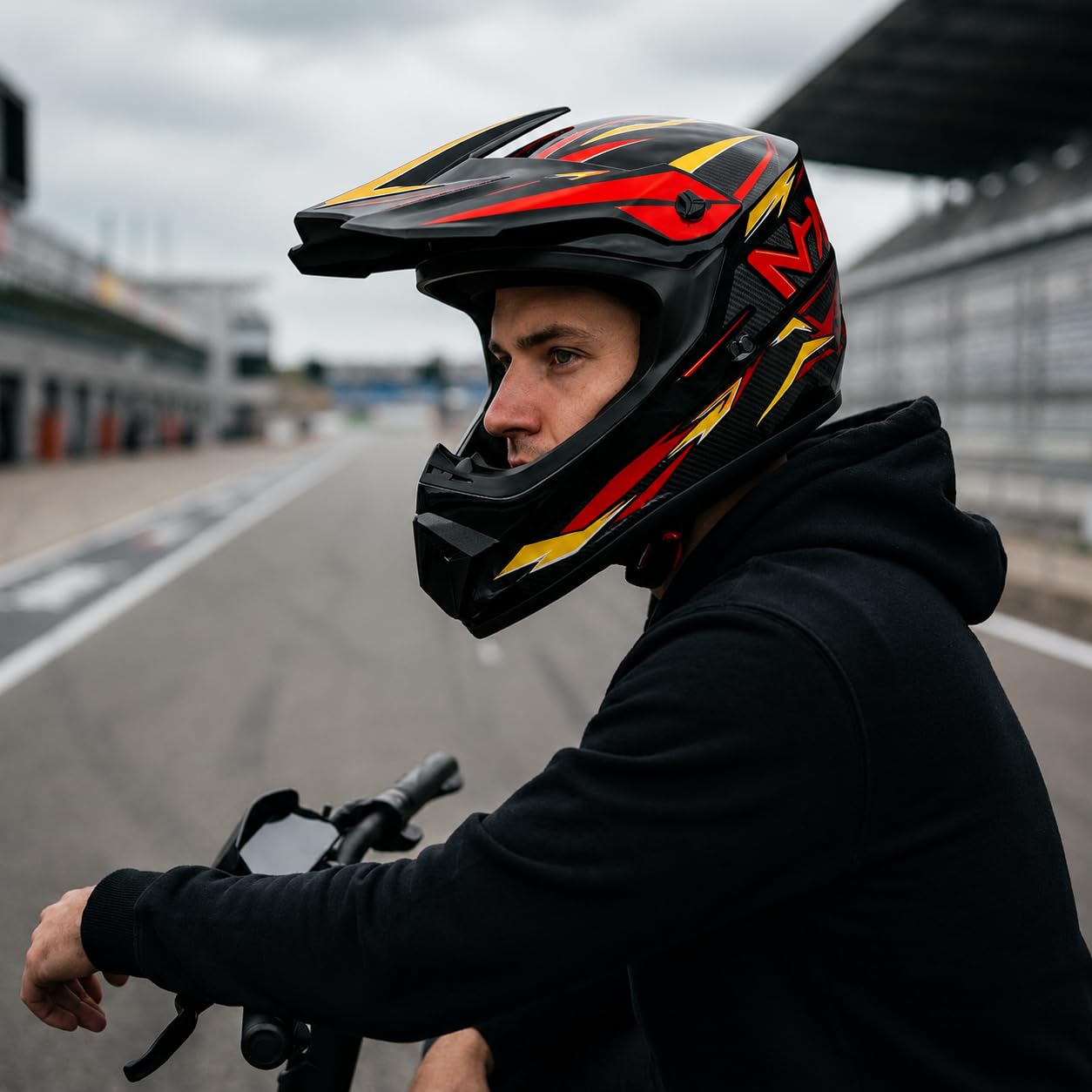 Casco Integral Mtous Daytona Talla L - Casco de protección para bicicleta, patinete y patineta, peso ligero, cómodo y resistente