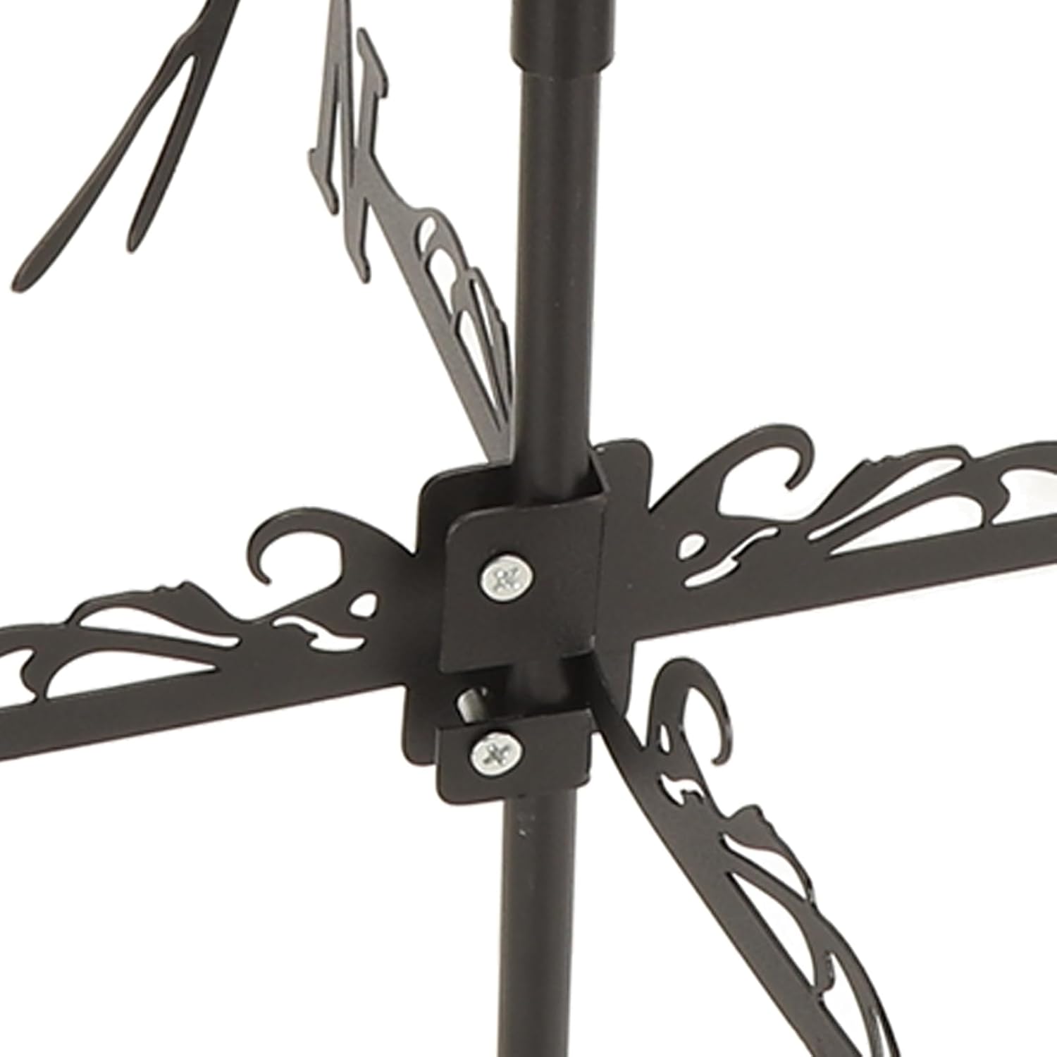 Weathervane Crow Ornament Wind Vane Weathercock Iron Metal Weather Vane for Outdoor Garden Farmhouse Decoration